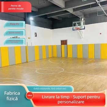 Acoperire moale pentru perete din PVC pentru săli sportive — design modern minimalist, personalizabil, potrivit pentru spații comerciale