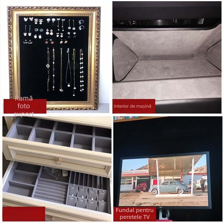 Tapet velur autoadeziv pentru pereți — Material: fibre chimice, Strat: 2, Stil: Noul stil chinezesc