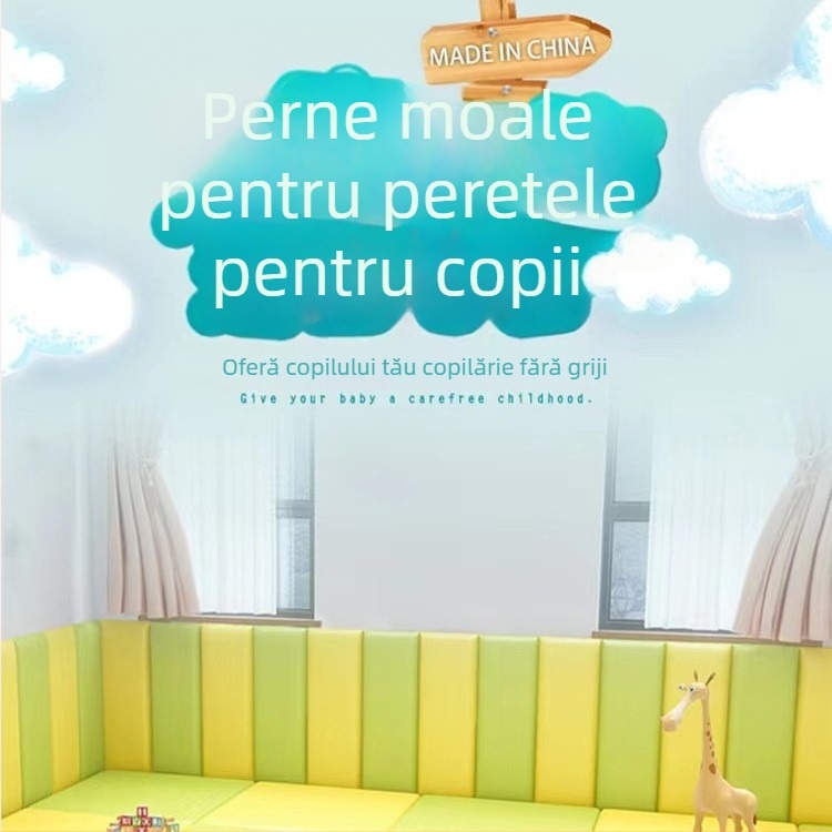 Protecție pentru perete din panouri moi — Material: placă densă medie spre înaltă; Stil: modern simplu; Procesare personalizabilă: da; Spații: dormitoare, exterior, baie, spații comerciale