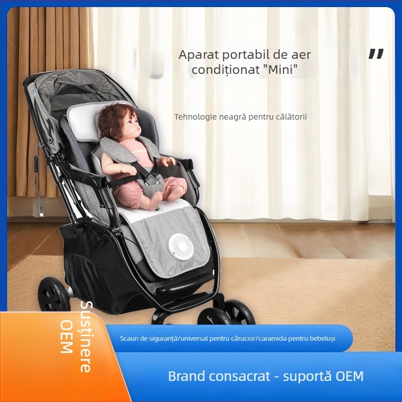 Pad răcoros personalizabil pentru cărucior cu șezut ventilat – Ambien Abe001, pentru copii 0–4 ani