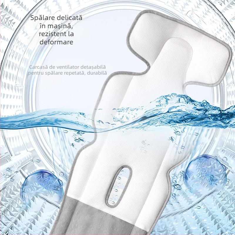 Pad răcoros personalizabil pentru cărucior cu șezut ventilat – Ambien Abe001, pentru copii 0–4 ani