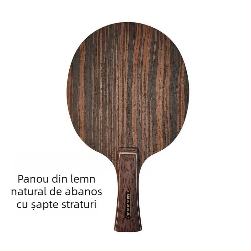 Rachetă de tenis de masă cu lamă Basswood, lovitură orizontală, Su Yongshuangxin