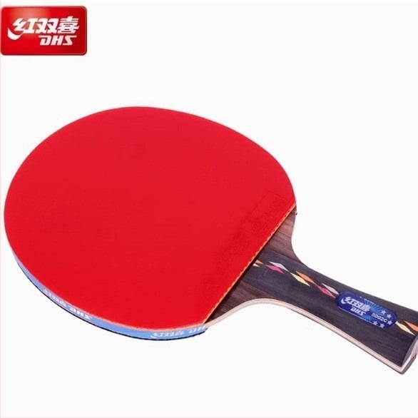 Rachetă DHS pentru tenis de masă – gumă anti-adezivă, lovitură laterală, specificație bloc