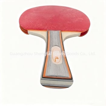 Rachetă de tenis de masă Irich – bază din poplar, cauciuc anti-adeziv, lovitură directă, personalizare disponibilă