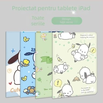 Carcasă de protecție pentru iPad din silicon, compatibilă cu modelele de 11 inch și 10.9 inch, cu slot pentru stylus 10.2, mini 6, design caricatură, husă moale, opțiune 9.7 inch