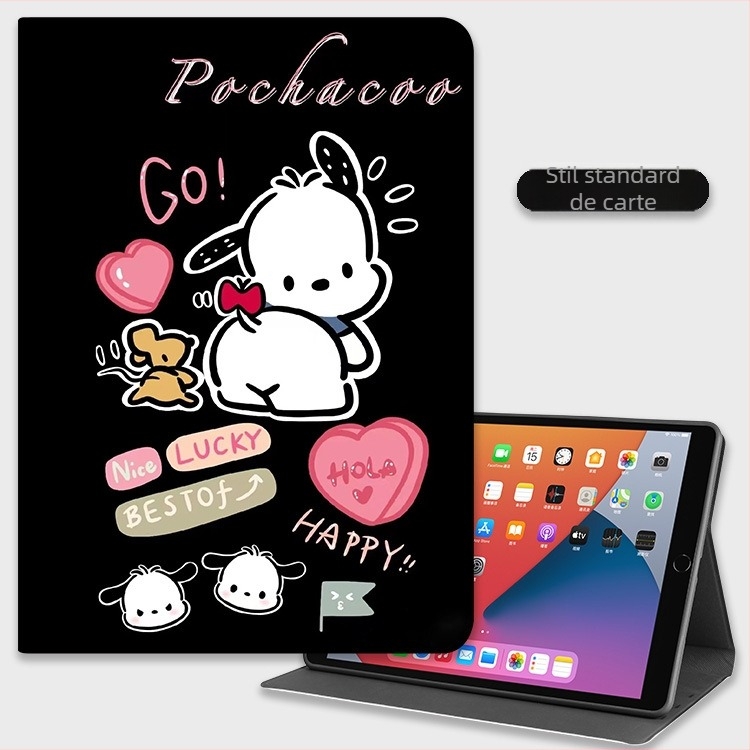 Carcasă de protecție pentru iPad din silicon, compatibilă cu modelele de 11 inch și 10.9 inch, cu slot pentru stylus 10.2, mini 6, design caricatură, husă moale, opțiune 9.7 inch