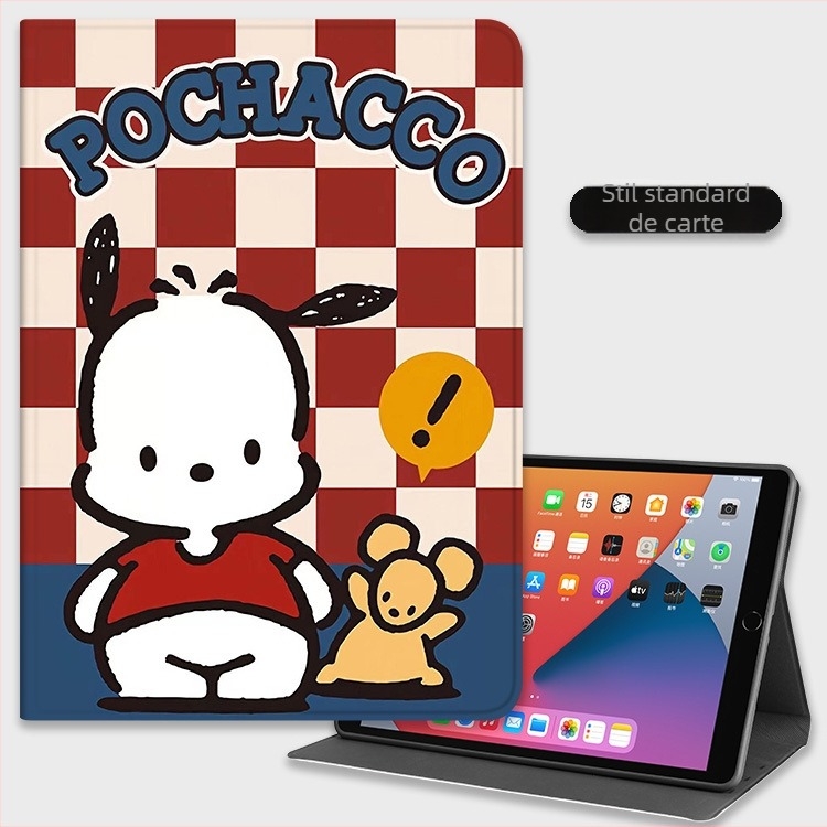Carcasă de protecție pentru iPad din silicon, compatibilă cu modelele de 11 inch și 10.9 inch, cu slot pentru stylus 10.2, mini 6, design caricatură, husă moale, opțiune 9.7 inch