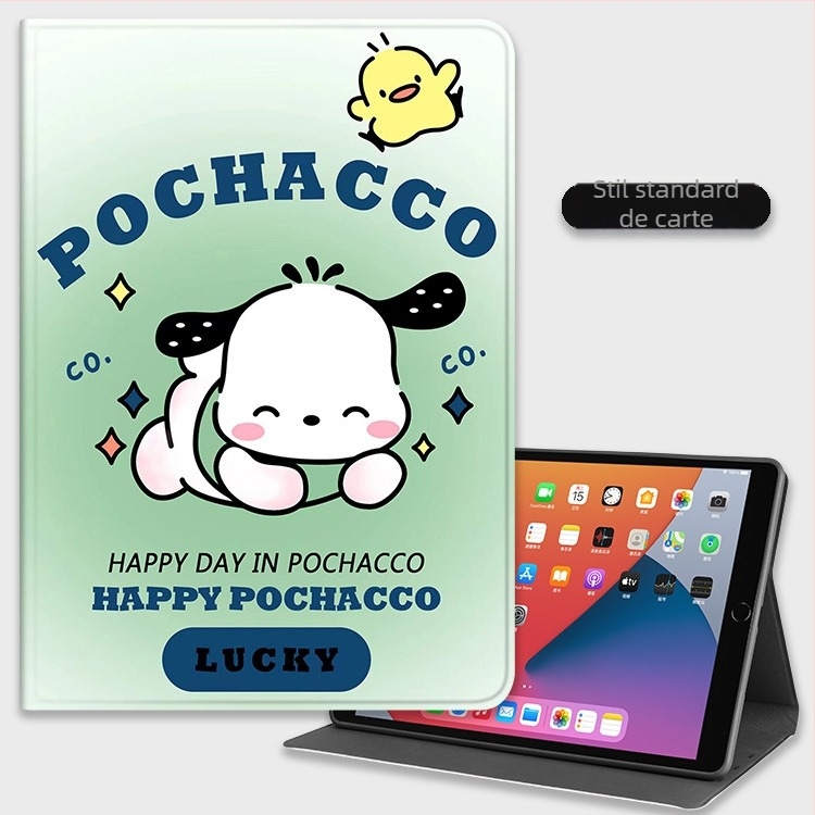 Carcasă de protecție pentru iPad din silicon, compatibilă cu modelele de 11 inch și 10.9 inch, cu slot pentru stylus 10.2, mini 6, design caricatură, husă moale, opțiune 9.7 inch