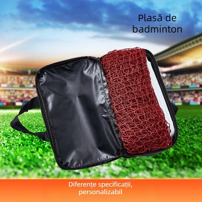 Plasă de badminton portabilă, standard profesional pentru interior și exterior, Xin Wenze, personalizabilă