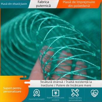 Plasă din polietilenă cu noduri pentru terenuri sportive, golf, ferme și stațiuni de schi – protecție