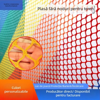 Plasă de protecție pentru stadion de la Lu Zhan - plasă perimetrală multi-sport cu plasă superioară pentru tenis de masă, badminton și izolarea mingilor de golf; plasă de volei exterior.
