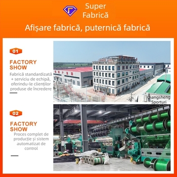 Plasă de protecție exterior — plasă de barieră din polietilenă, nylon; brand Xin Qiangsheng; pentru stațiuni de schi, terenuri de golf, terenuri de fotbal, terenuri de tenis și locuri de joacă.