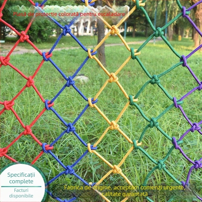 Jiahang Sfoară din nylon pentru decor, plasă pentru tavan și perete, protecție anti-cadere, interior/exterior