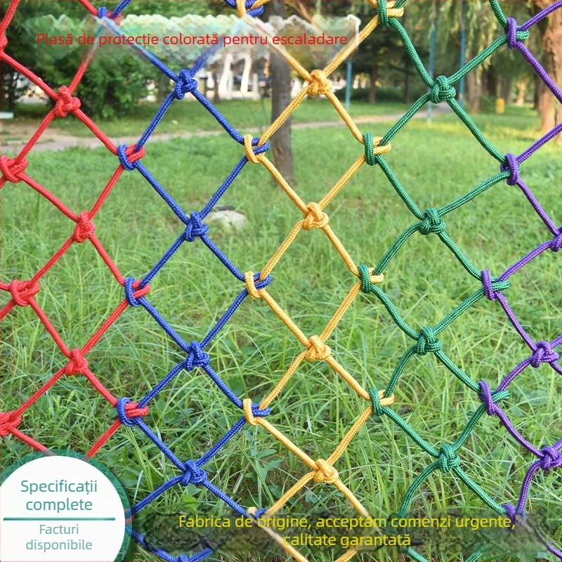 Jiahang Sfoară din nylon pentru decor, plasă pentru tavan și perete, protecție anti-cadere, interior/exterior