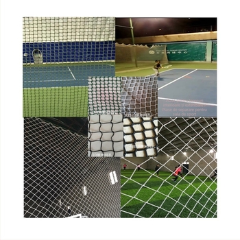 Plasă de protecție pentru terenuri de golf, tenis și fotbal — material nailon și polietilenă, rezistență 200, utilizare: gard de incintă