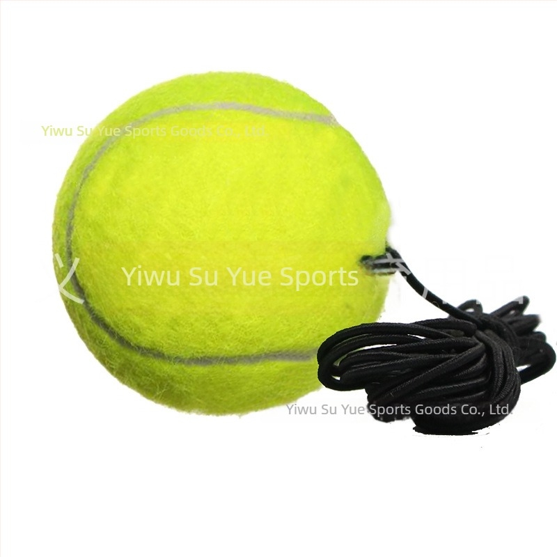 Antrenament tenis pentru o singură persoană cu frânghie – bandă elastică, din cauciuc, pentru antrenamente în interior și exterior