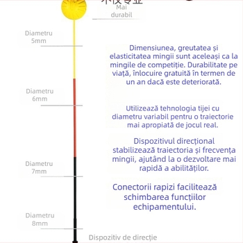 Antrenor de tenis pentru utilizare solo, durabil, pentru copii și adulți