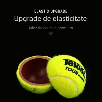 Tianlong POUND mingi de tenis profesionale pentru competiții și antrenament, din cauciuc, pentru adulți, recipient P4, set de 4