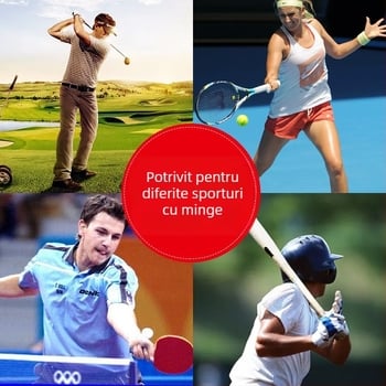 Antrenor de tenis cu rotație topspin, portabil, antrenament individual pentru serviciu și lovituri (Material: fibre chimice; Scenarii aplicabile: tenis de masă, alte jocuri cu mingi; Categoria: Tenis)