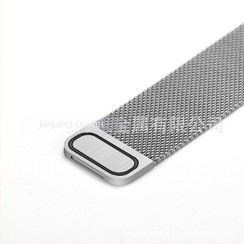 Curea metalică pentru Apple Watch cu închidere magnetică, greutate 35 g, lansat în 2022