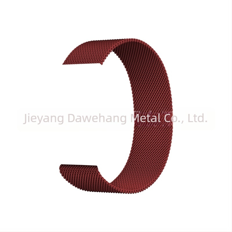 Curea metalică pentru Apple Watch cu închidere magnetică, greutate 35 g, lansat în 2022