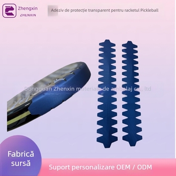 Sticker protector pentru capul rachetei de tenis, PU material, Zhensen brand, personalizabil, marcă privată autorizată