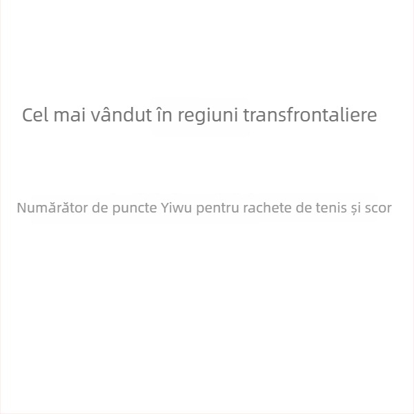 Numărător de scor pentru rachetă de tenis portabil – ABS, Cod 23, Format standard, Fără procesare, Tenis