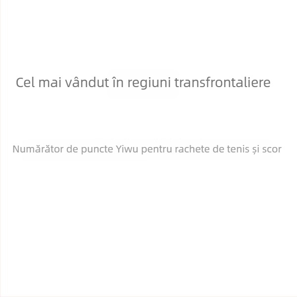 Numărător de scor pentru rachetă de tenis portabil – ABS, Cod 23, Format standard, Fără procesare, Tenis