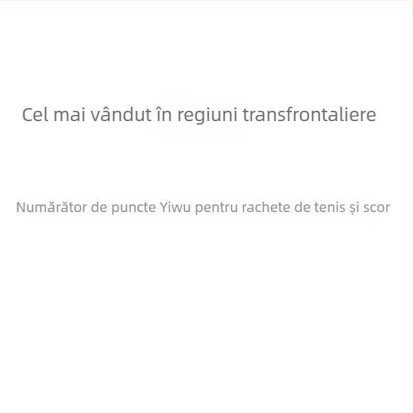 Numărător de scor pentru rachetă de tenis portabil – ABS, Cod 23, Format standard, Fără procesare, Tenis