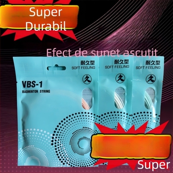 Șnur de racquetă badminton – compozit rășină-nylon, material rezistent pentru badminton și tenis de masă