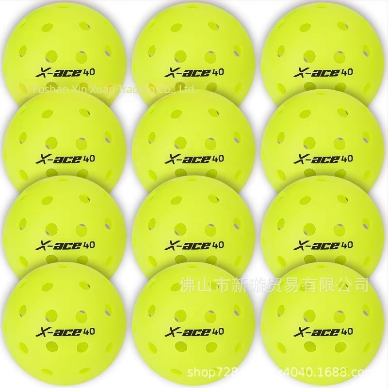 AMASPORT minge pickleball rotomoldată, 40 găuri, certificată USAPA pentru competiții