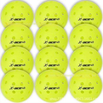 AMASPORT Minge pickleball, 40 găuri, certificat USAPA, rotomoldată pentru competiții