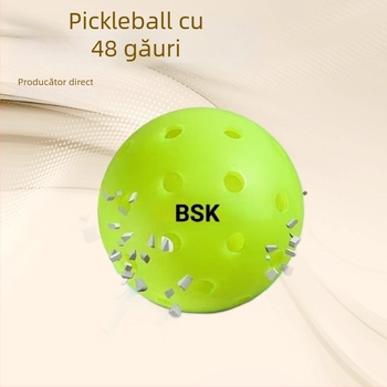 Minge pickleball BST | Material PE, 48 găuri, greutate 26 g