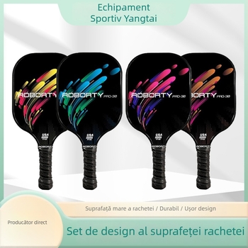 Rachetă pickleball din fibră de sticlă, marcă Yangtai, personalizabilă, origine China