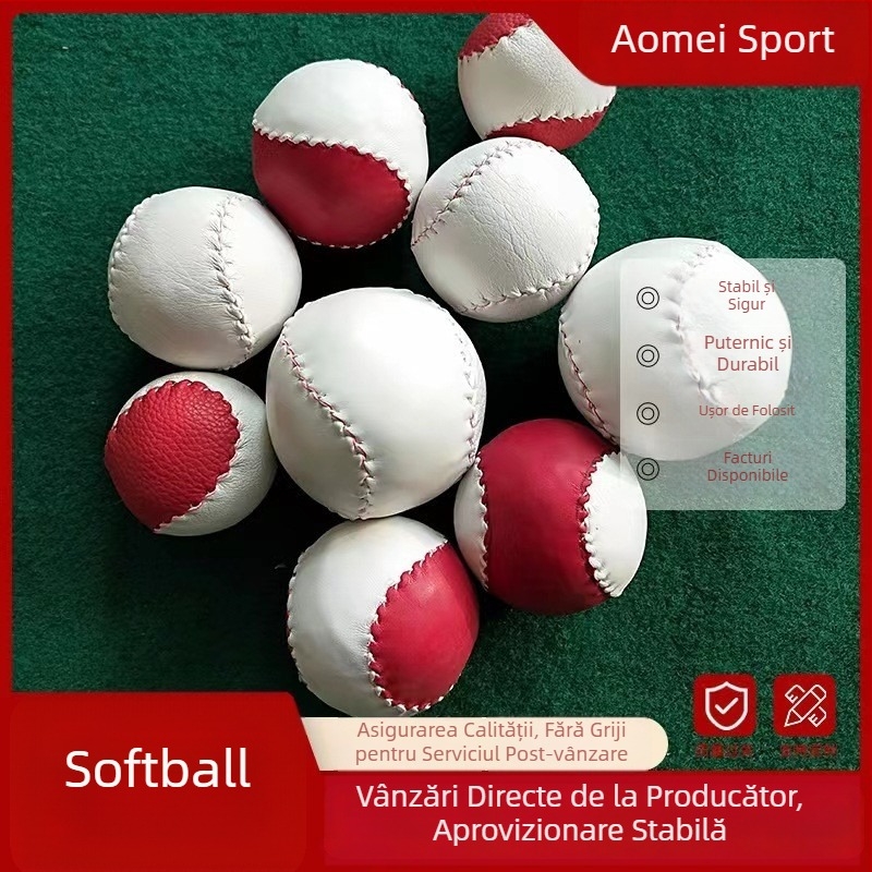 Softball PU Ogilvy – antrenament școlar, echipament de fitness, logo OK