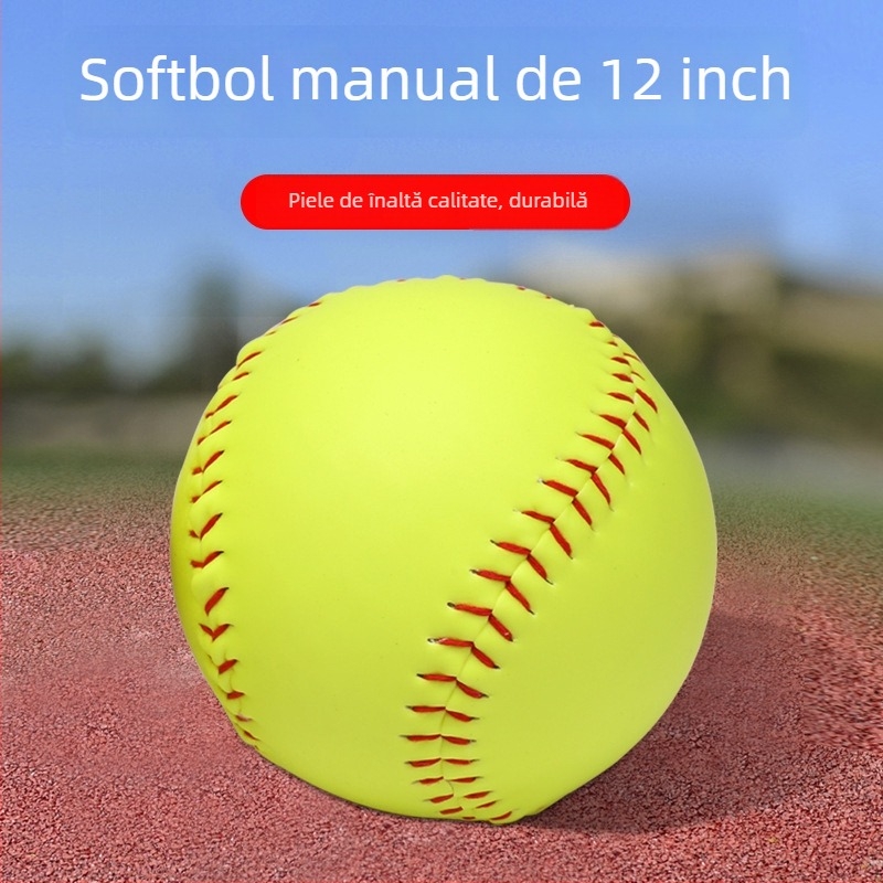 Softball Whiteng PVC, personalizabil pentru antrenamente