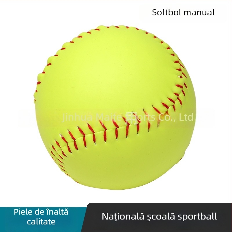 Softball Whiteng PVC, personalizabil pentru antrenamente