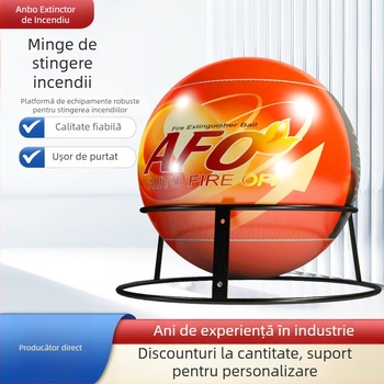 Anbo Fire Fighting Fire Ball - bilă de stingere cu pulbere uscată, origine Hebei, model Fire Ball, etichetă privată disponibilă