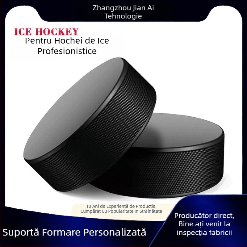 Puck de hochei din cauciuc, logo imprimabil, personalizabil, marcă Dazhou Jane Eyre