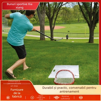Poartă de hochei pentru antrenamente în aer liber — cadru din oțel carbon, pliabilă și portabilă, personalizabilă, pentru sporturi pe gheață și zăpadă