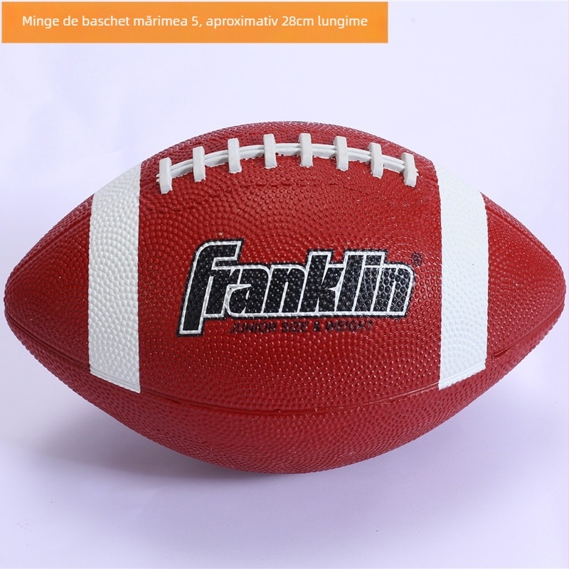 minge de rugby Jin Zan, din cauciuc, cusătură mecanică, pentru antrenament