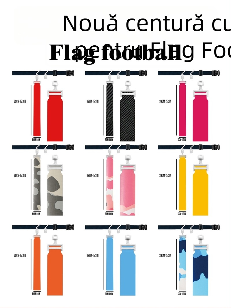 xxbeast Centură pentru flag football cu panglici PVC