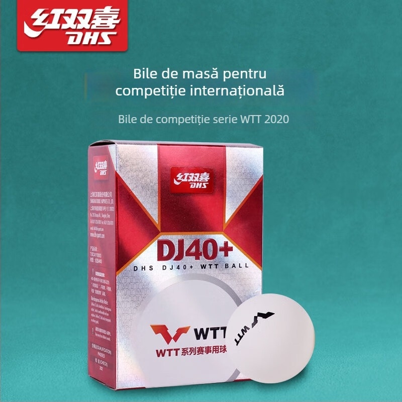 Minge pentru tenis de masă DHS 40+ 3 stele ABS+