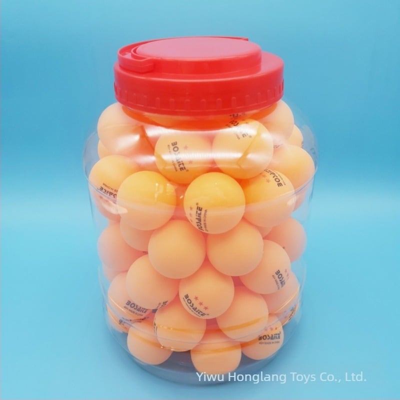 Mingi de antrenament pentru tenis de masă din ABS, cu logo tipărit, ideale pentru echipamente de fitness și tenis de masă.