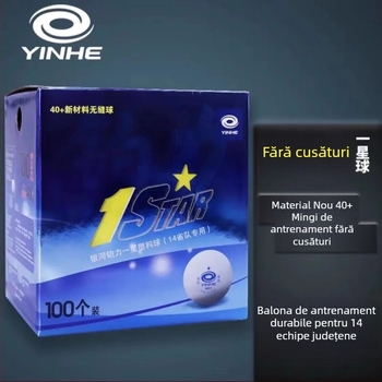 Mingi de tenis de masă Galaxy pentru antrenament cu mașina de servis, material ABS, 100 bucăți, fără logo