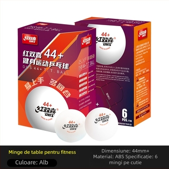 Minge ping-pong DHS, ABS, cusută, pentru exterior și antrenament