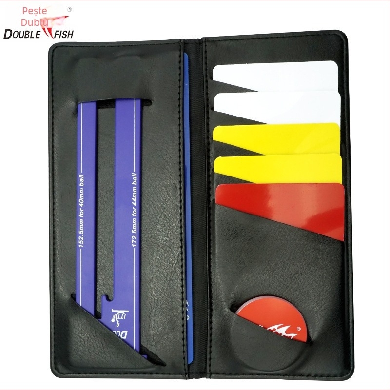 Kit arbitru tenis de masă – PVC, brand Pisces doublefish, include riglă de plasă și instrument de aliniere a marginii