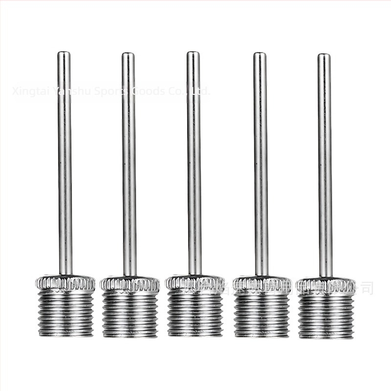 Acul de umflat din oțel inoxidabil pentru mingi - pompă manuală Thunder huiya, cod produs Qz01