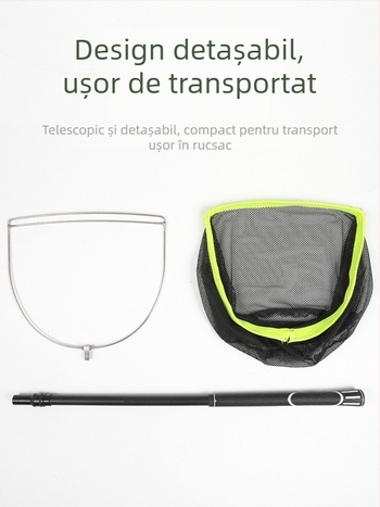 Mașină pentru adunarea mingilor de tenis de masă cu plasă telescopică; material: floare de mătase