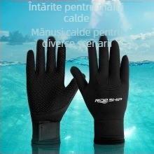 Mănuși de scufundat din nylon, de 5 mm, pentru pescuit, scufundări, înot și snorkeling – rezistente la uzură și zgârieturi